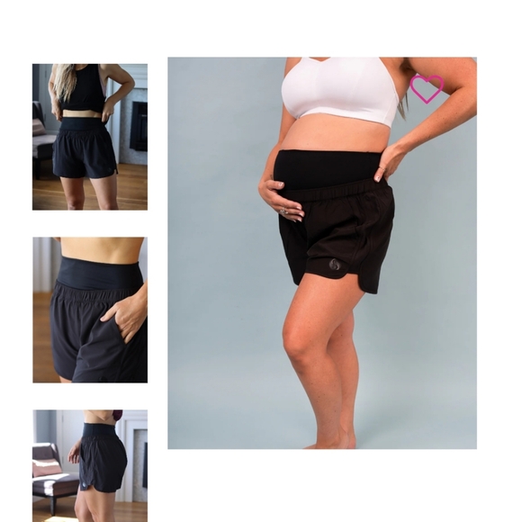 Cadenshae Maternity shorts - Picture 4 of 4